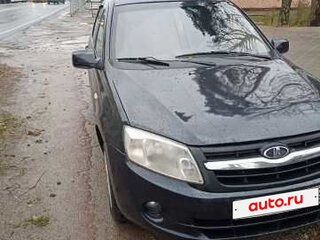 2012 Lada (ВАЗ) Granta I, чёрный, 357000 рублей, вид 1
