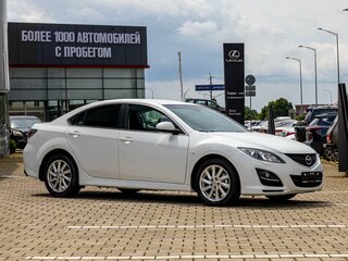 2010 Mazda 6 II (GH) Рестайлинг, белый, 925000 рублей, вид 3