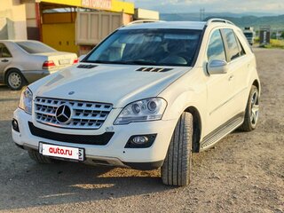 2008 Mercedes-Benz M-Класс 350 II (W164) Рестайлинг, белый, 1250000 рублей, вид 1