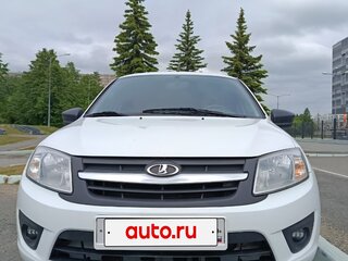 2017 Lada (ВАЗ) Granta I, белый, 530000 рублей, вид 2