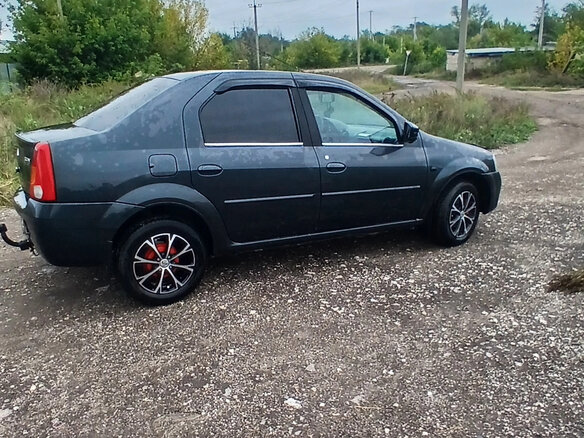 2009 Renault Logan I, серый - вид 3