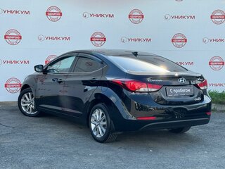 2014 Hyundai Elantra V (MD) Рестайлинг, чёрный, 1249000 рублей, вид 3