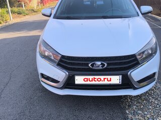 2016 Lada (ВАЗ) Vesta I, белый, 620000 рублей, вид 3