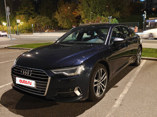2021 Audi A6 45 TFSI V (C8), синий, 3490000 рублей, вид 1