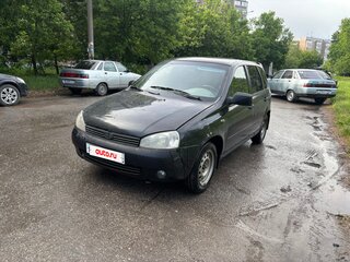 2009 Lada (ВАЗ) Kalina I, чёрный, 150000 рублей, вид 1