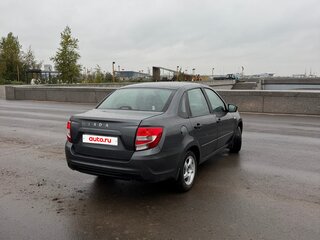 2019 Lada (ВАЗ) Granta I Рестайлинг, серебристый, 530000 рублей, вид 4