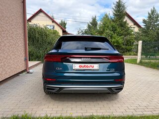2019 Audi Q8 55 TFSI I (4M), синий, 4185000 рублей, вид 3