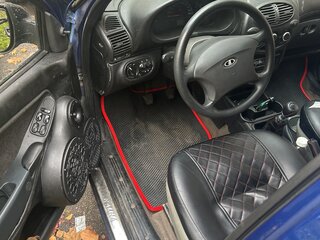 2006 Lada (ВАЗ) Kalina I, синий, 178000 рублей, вид 2