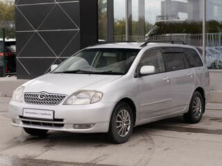 2001 Toyota Corolla Fielder IX (E120, E130), серебристый, 580000 рублей, вид 1