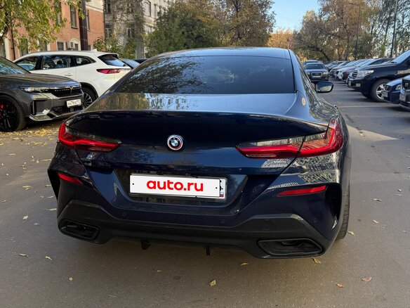 2019 BMW 8 серии 840d xDrive II (G14/G15/G16), синий - вид 8