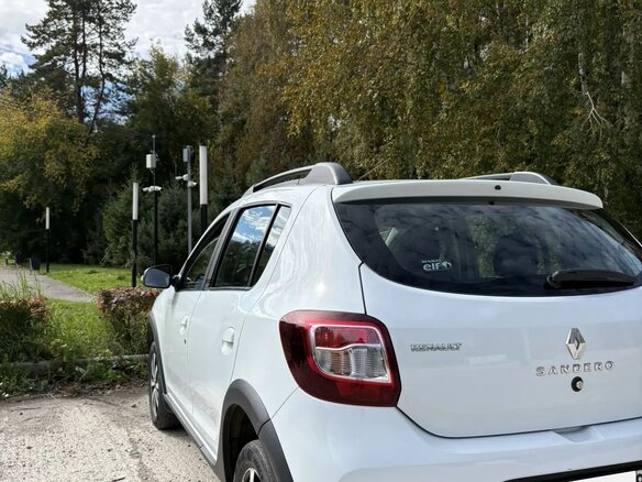 2018 Renault Sandero Stepway II Рестайлинг, белый, 910000 рублей - вид 6