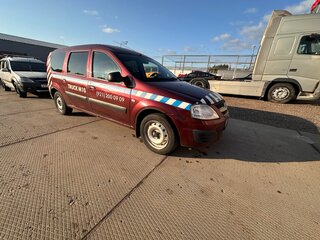 2014 Lada (ВАЗ) Largus I, красный, 655000 рублей, вид 1