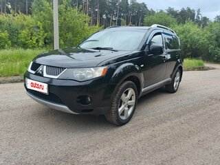 2008 Mitsubishi Outlander II, чёрный, 1150000 рублей, вид 1