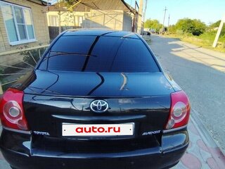 2007 Toyota Avensis II Рестайлинг, чёрный, 950000 рублей, вид 4