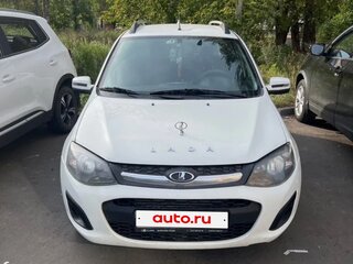 2015 Lada (ВАЗ) Kalina Cross II, белый, 400000 рублей, вид 1