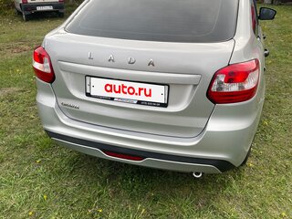 2019 Lada (ВАЗ) Granta I Рестайлинг, серебристый, 525000 рублей, вид 3