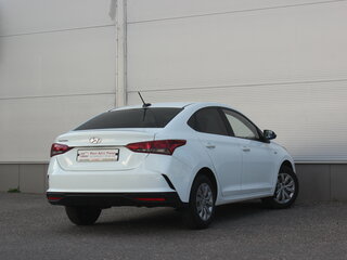 2020 Hyundai Solaris II Рестайлинг, белый, 1497000 рублей, вид 2