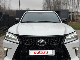 2019 Lexus LX 570 III Рестайлинг 2, белый, 7999999 рублей, вид 4