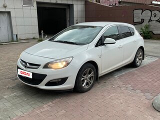 2014 Opel Astra J Рестайлинг, белый, 740000 рублей, вид 1