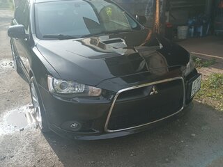 2008 Mitsubishi Lancer Ralliart X, чёрный, 1500000 рублей, вид 2