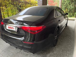 2021 Mercedes-Benz S-Класс 450 Long 4MATIC VII (W223), чёрный, 11000000 рублей, вид 4