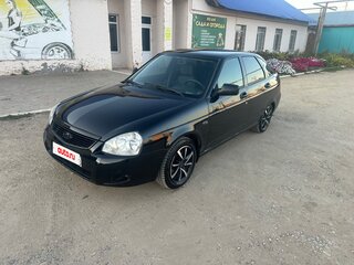 2009 Lada (ВАЗ) Priora I, чёрный, 185000 рублей, вид 1