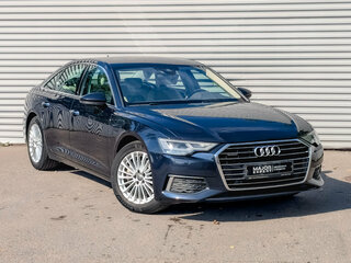 2019 Audi A6 45 TFSI V (C8), синий, 3795000 рублей, вид 3