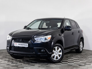 2012 Mitsubishi ASX I, чёрный, 699999 рублей, вид 1