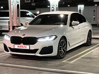 2021 BMW 5 серии 530d xDrive VII (G30/G31/G38) Рестайлинг, белый, 7150000 рублей, вид 2