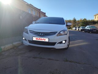 2014 Hyundai Solaris I Рестайлинг, белый, 1000000 рублей, вид 5