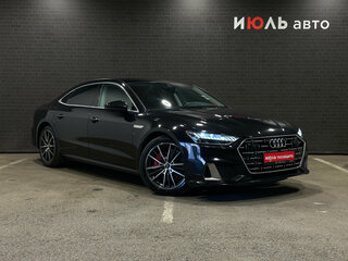 2023 Audi A7 L 45 TFSI II (4K), чёрный, 4690000 рублей, вид 3