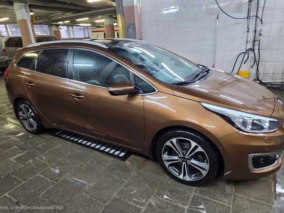 2016 Kia Ceed II Рестайлинг, коричневый, 1650000 рублей - вид 7