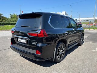 2019 Lexus LX 570 III Рестайлинг 2, чёрный, 7000000 рублей, вид 4