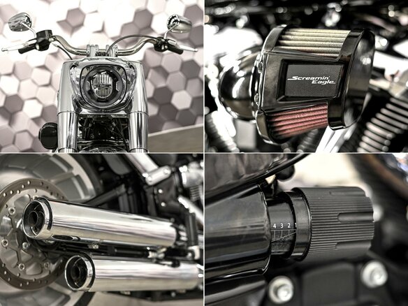2021 Harley-Davidson Fat Boy, чёрный, 2249000 рублей - вид 9