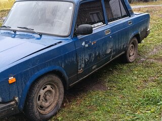 2005 Lada (ВАЗ) 2107, синий, 45000 рублей, вид 2