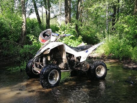 2006 Yamaha Raptor YFM350, белый, 323233 рублей, вид 1