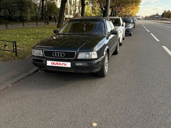1992 Audi 80 V (B4), зелёный