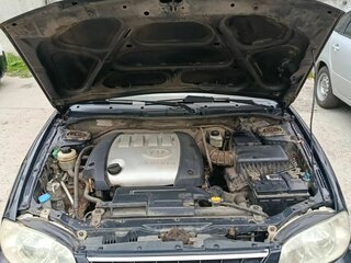 2006 Kia Spectra I Рестайлинг 2, чёрный, 260000 рублей, вид 4