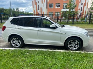 2014 BMW X3 20i xDrive II (F25) Рестайлинг, белый, 1870000 рублей, вид 4