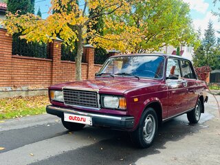 2003 Lada (ВАЗ) 2107, пурпурный, 249000 рублей, вид 1
