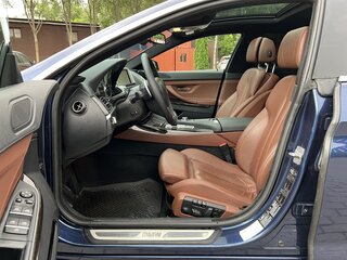 2013 BMW 6 серии Gran Coupe 650i xDrive III (F06/F13/F12), синий, 2300000 рублей, вид 5