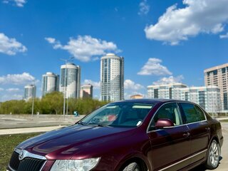 2012 Skoda Superb II, пурпурный, 990000 рублей, вид 1