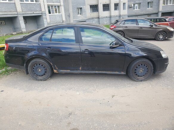 2006 Volkswagen Jetta V, чёрный, 420000 рублей - вид 5