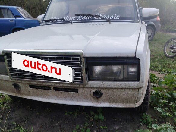 2005 Lada (ВАЗ) 2107, белый, 140000 рублей