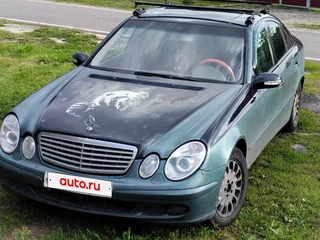 2002 Mercedes-Benz E-Класс 320 III (W211, S211), синий, 335850 рублей, вид 1