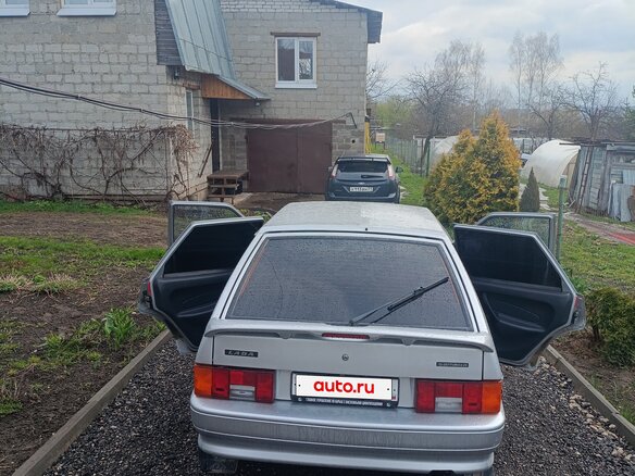 2008 Lada (ВАЗ) 2114, серебристый, 400000 рублей - вид 4