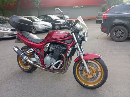 1998 Suzuki Bandit 1200, красный, 320000 рублей, вид 1