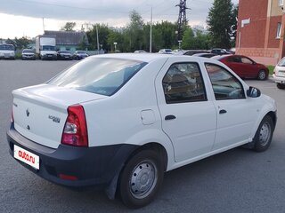2014 Renault Logan I Рестайлинг, белый, 390000 рублей, вид 4