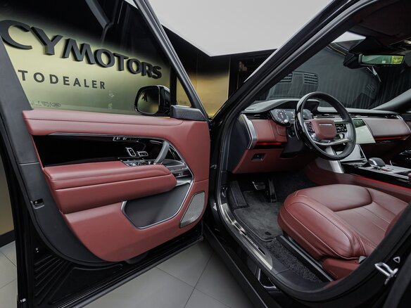 2026 Land Rover Range Rover D350 MHEV Long V, чёрный - вид 10