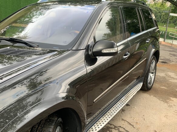 2008 Mercedes-Benz GL-Класс 500 I (X164), коричневый, 1200000 рублей - вид 7